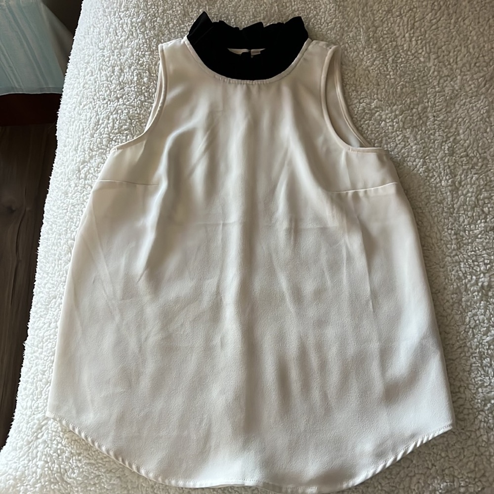 J. Crew Ruffle neck blouse - Picture 7 of 9